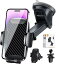 Whatafit スマホホルダー 車 3in1 車載ホルダー スマホスタンド 車 携帯ホルダー 車 【安定性アップ&自..