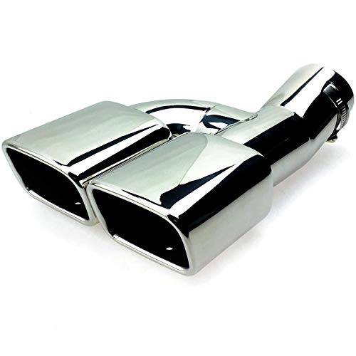 Takelablaze マフラーカッター 80系 ヴォクシー エスクァイア ノア用 スラッシュカット ダブルタイプ ..