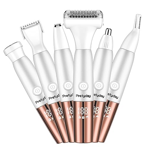 レディースシェーバー 2024革新モデル 【脱毛の専門家が監修】vioシェーバー 女性 一台6役 眉毛 鼻毛カ..