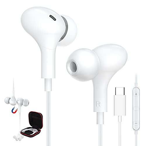 タイプ c イヤホン 有線 マイク付き Type C イヤホン 対応iPhone 16 15 Pro Max Plus/iPad Pro/iPad 10世代 Air 4 5 mini 6/Macbook/Samsung Galaxy/Google Pixel 8 8a 7a 6a/AQUOS/OPPO/パソコン PC用 カナル型 hifi音質 通話可能 リモコン音量調節 テレワーク 磁気 白ブランド: iMangooメーカー: iMangooJAN: 0738629602984