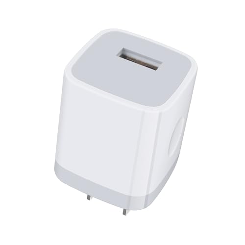 Hootek ACアダプター USB コンセント 1ポート USB 充電器 1A/PSE認証/軽量/コンパクト アイフォン 充電器 アンドロイド 充電器 携帯充電器 スマホ 充電器 iPhone11/11Pro/11Pro Max/X/Xs/Xr/Xs