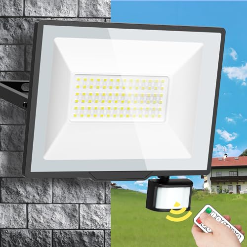 【★2024年新昇級・爆発的な明るさ・人感機能付き★】KIWEN センサーライト 屋外 コンセント 超爆光 led ..