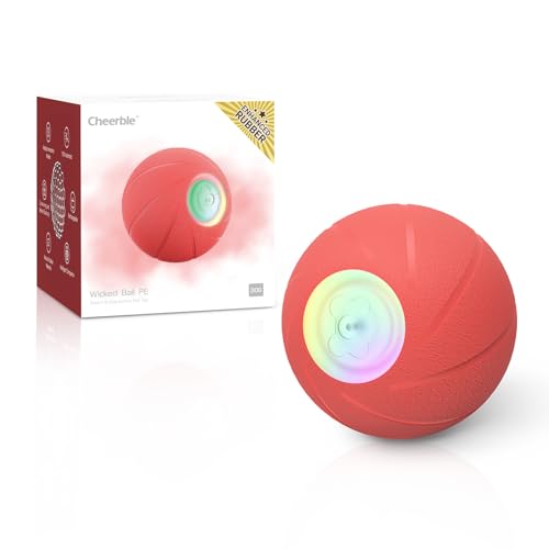Cheerble 犬ボール 強化型 犬おもちゃ 自動 ウィキッドボール インタラクティブおもちゃ 3モード選択可..
