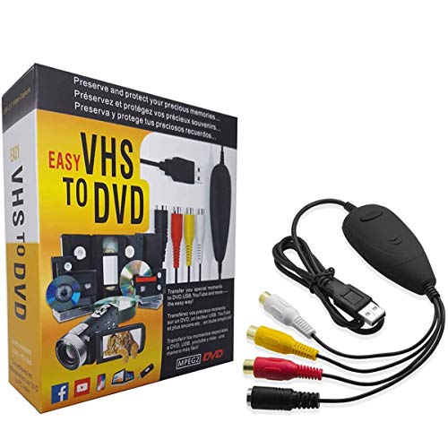 USB2.0ビデオキャプチャー デジタルデータ化 VHS 8mm ビデオテープをPC/DVDに簡単保存Windows 2000 / X..