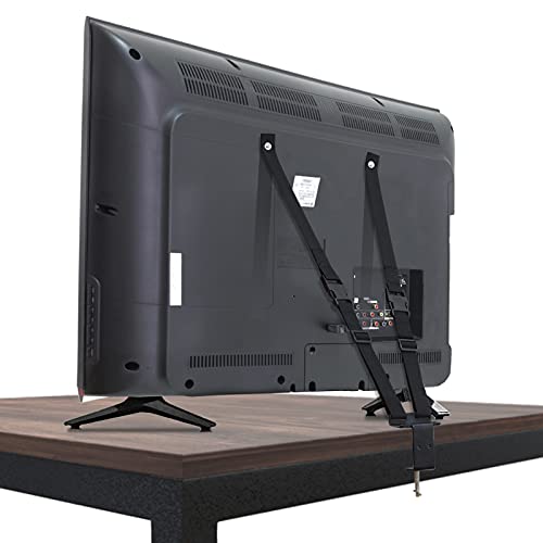 Uping テレビ 転倒防止ベルト 耐震ベルト 地震対策 VESA取付 クランプ式 壁固定対応 2本セット 5種類の..