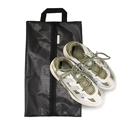 JUSTBOKU シューズ袋 靴袋 シューズケース 半透明 靴用袋 大人 (Mサイズ 1枚)