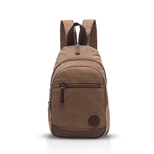 [FANDARE] ワンショルダーバッグ メンズ 収納力 ミニリュックサック 2way 軽量 通学 バックパック ボデ..