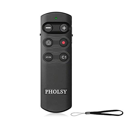 PHOLSY RMT-P1BT  磻쥹 ⥳ ꡼ ⡼ȥȥ顼 Bluetooth ⡼ȥå Sony  a1 a6400 a6600 a6700 a7C a7M3 a7M4 a7RM3 a7RM4 a7SM3 a9M2 RX0M2 RX100M7 ZV-1 ZV-E10