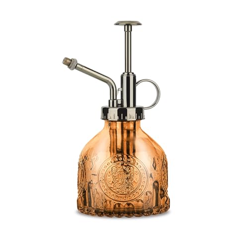 LanQii 霧吹き じょうろ ガラス 植物 園芸 アンティーク調 インテリア アウトドア おしゃれ 観葉植物 ..