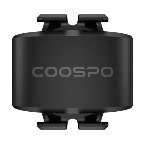 COOSPO BK9C ケイデンスセンサー 自転車センサー ANT+＆Bluetooth5.0ワイヤレス IP67防水 300時間持続 サイクルコンピュータセンサー ロードバイク用 Zwift/Wahoo/CoospoRdieアプリ対応 日本語説明書付き