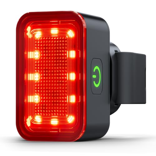 BOSIWO 自転車 テールライト 自転車 ライト USB充電式 72時間持続点灯 IPX5防水 防振 軽量 昼夜 通用 ハイキング サイクリング 通勤 通学 簡易装着 日本語説明書付きのサムネイル