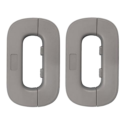 LIKENNY 冷蔵庫 ドアロック ベビーガード チャイルドロック 冷蔵庫引き出しロック 安全ロック 冷蔵庫ドアストッパー 地震対策 いたずら防止 多機能 (グ...