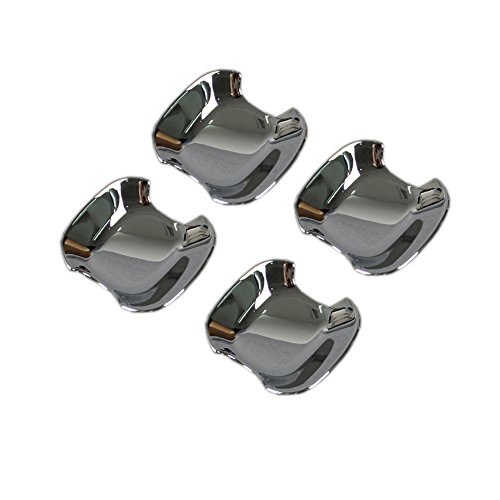 楽天櫻屋オンライン楽天市場店RUIQ トヨタ アルファード ヴェルファイア 30系 専用 外装 クロームメッキドアハンドル プロテクター カバー ドアノブの爪キズ防止に TOYOTA VELLFIRE EL/V/VL/ALPHARD GF/G/X 専用 外装