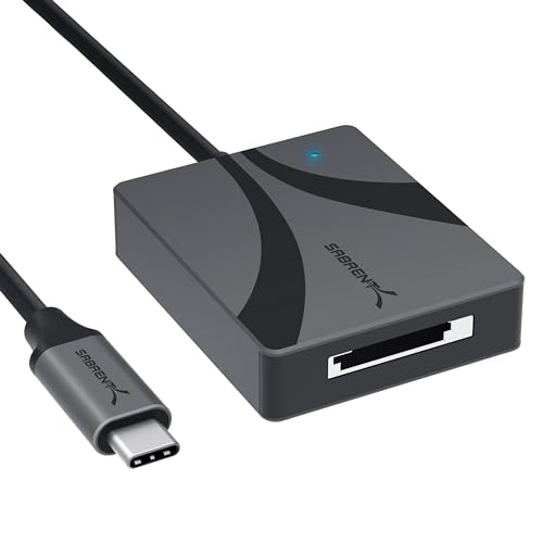 SABRENT USBタイプC CFexpress タイプA カードリーダー [CR-CFXA]