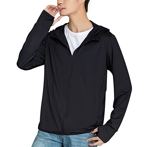 [Nesseo] ラッシュガード メンズ 長袖 パーカー 水着 ラッシュパーカー オーバーウェア 大きいサイズ ..