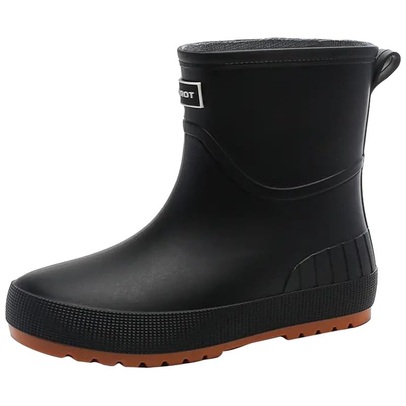 [Maxome] レインブーツ レディース レインシューズ 長靴 防水シューズ 雨靴 ショート ブーツ 軽量 滑り止め 晴雨兼用 通勤 通学 梅雨対策 台風 園芸 釣り 農作業 短靴 rain shoes