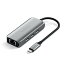 Satechi USB C イーサネットアダプター 2.5ギガビット 4 in 1 USB C ネットワークアダプター イーサネ..