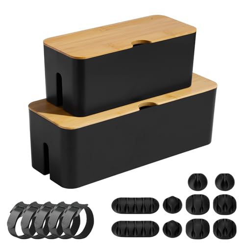 ケーブルボックス 配線隠し ボックス 電源タップ ケース コンセント隠しボックス コンセント 整理 コー..