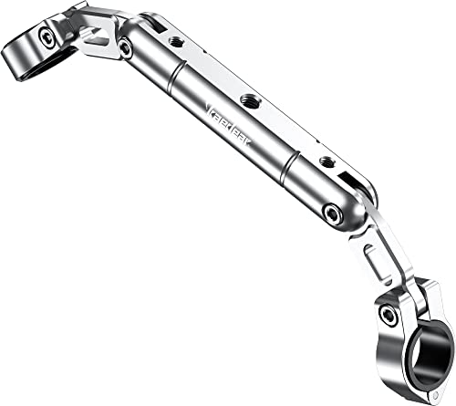 Kaedear(カエディア) バイク クランプバー マルチバー マウント ハンドルブレース ダブルウィッシュバ..