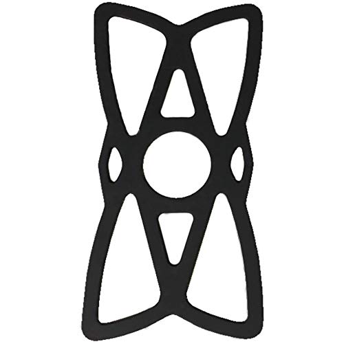 Kaedear (カエディア) バイク スマホホルダー 専用 セーフティーバンド ラバーバンド スマホ 固定 落下防止 3枚セット センターホールタイプ KDR-SFB-C(2)