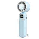 ハンディファン 冷却プレート付き 100段階風量 瞬間冷感 携帯扇風機 強力 冷却 ハンディ扇風機 12H長時間連続送風 LED表示 軽量 小型 卓上扇風機 熱中症対策 暑さ対策 手持ち/首掛け/卓上 ミニファン