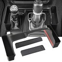 YOCTM ギア 収納ボックス ジープ ラングラーJL ルビコン スポーツ サハラ グラディエーター JT 4XE 2018 2019 2020 2021 2022 2023 2024 2025 コンソール カスタム 収納ボックス 整理 小物入れ カーアクセサリー ノンスリップマット付き