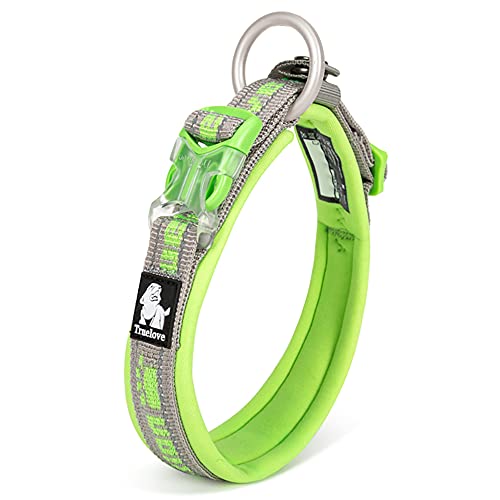 J&C Paradise スタイリッシュ 犬首輪 日本正規店 犬用首輪 軽い 可愛い 3M反射 おしゃれ 人気 ソフトパ..