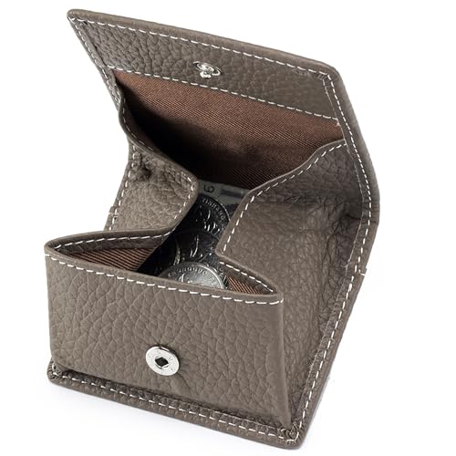 小銭入れ レディース 革 ボックス型 小銭入れ メンズ コインケース ミニ財布 コンパクトサイズ ボタン..