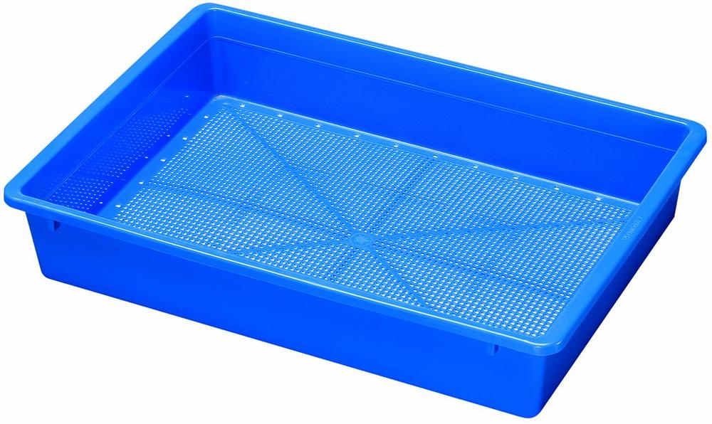 大和プラスチック 育苗箱 新B型 505×350×H100 ブルー