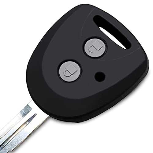 【IKT】（ダイハツ・トヨタ車用） キーレスキー用シリコンカバー 2ボタン ブラック/ムーヴ/タント/ミラ..