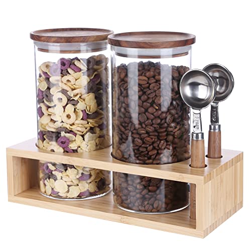 KKC 保存瓶 パッキン コーヒー豆保存容器 保存缶 コーヒーキャンニスター 計量スプーン付き 茶葉入れ ..