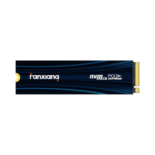 fanxiang SSD 【PS5対応】 M.2 NVMe 2280 PCIe Gen4.0x4 64Gb/s M.2 NVMe 2.0 内蔵SSD SLCキャッシュ グラフェン素材 放熱性 ノートパソコン/デスクトップ/PS5に対応 5年保証 S880E 最大7100MB/s