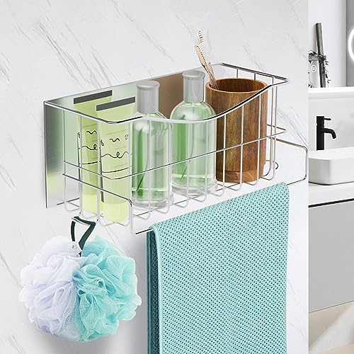 强力マグネット！Lycklig 浴室用ラック 錆びにくいステンレス シャンプーラック マグネット お風呂収納..