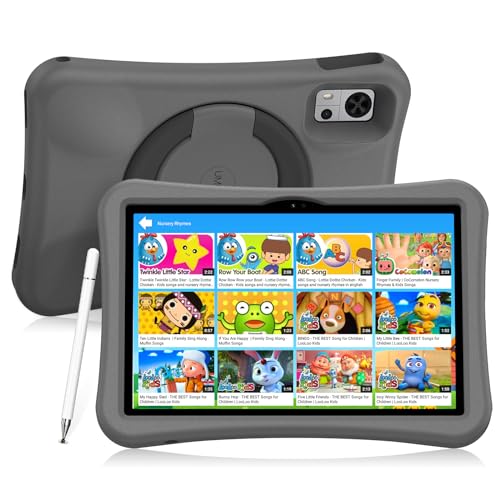楽天櫻屋オンライン楽天市場店子供用 タブレット キッズ 10.1インチ Kids Park 時間制限 UMIDIGI G5 Tab Kids 8+128GB Android Tablet 8コア シムフリー 6000mAh Type-C充電 13MP+8MP+2MP 顔認証 GPS/FMラジオ タッチペン/EVAケース付き プレゼント 知育 4G-LTE