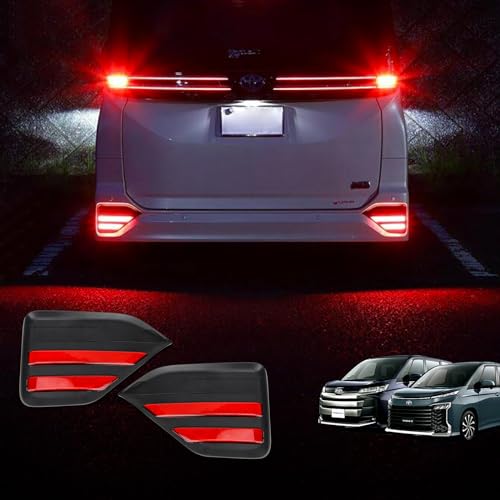 楽天櫻屋オンライン楽天市場店OPPLIGHT 90系 ノア ヴォクシー LED リフレクター 90 NOAH VOXY S-G S-Zグレード 専用 カスタム パーツ 車検対応 純正反射機能付き ブレーキ スモール 連動 2段階点灯 明るい リア テールランプ 90ノア 90ヴォクシー LEDリフレクターユニット