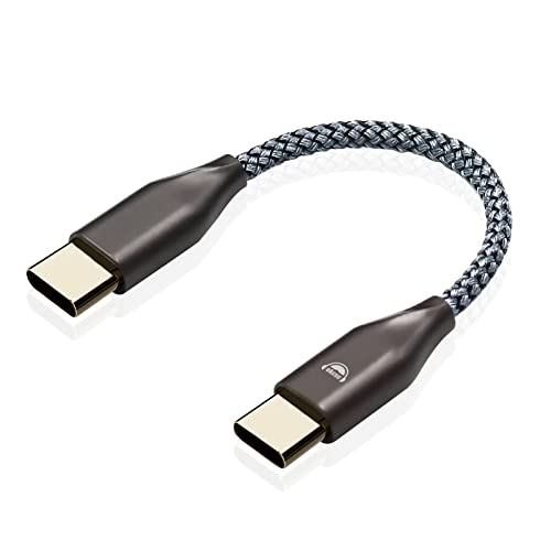 okcsc C2T オーディオケーブル OTGケーブル Type-C（オス）to Type-C（オス）デコーダー 単結晶銅OCC導..