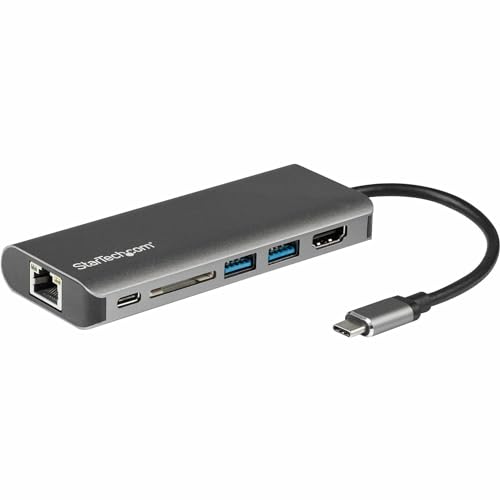 StarTech.com USB Type-CޥѴץUSB-Cޥϥ֡4K HDMI2ݡ USB 3.0ϥ֡SD &SDHCɥ꡼ӥåͭLANݡȡ60W USB PDThunderbolt 3 &Cбȥ٥ɥåʤDKT30CSDHPD3ˡ