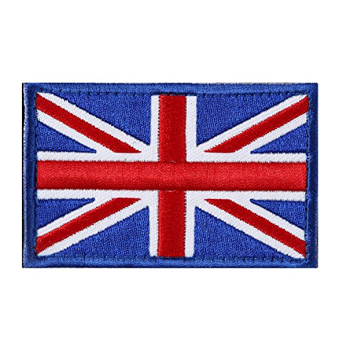 Catsobat 国旗ワッペン 国旗エンブレム 刺繍ワッペン 刺繍 腕章 星条旗 サバゲーミリタリーパッチ 8cm×..