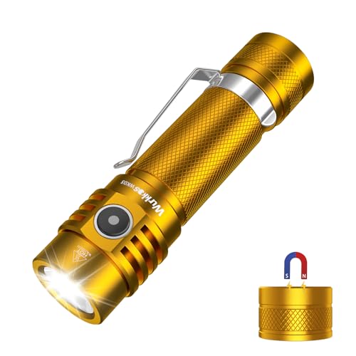 Wurkkos WK03 懐中電灯 防災 90CRI高显色 ledライト 1200ルーメン高輝度 フラッシュライト 小型 IP68防..