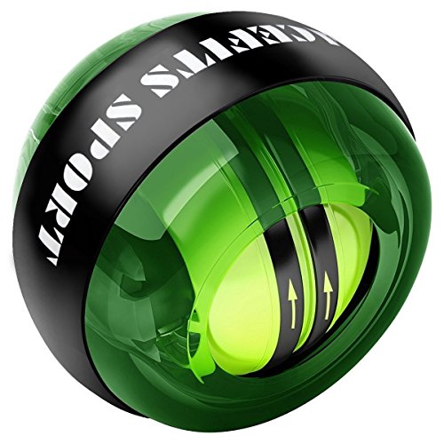 ACEFITS ツイストボール オートスタート 手首強化 グリーン