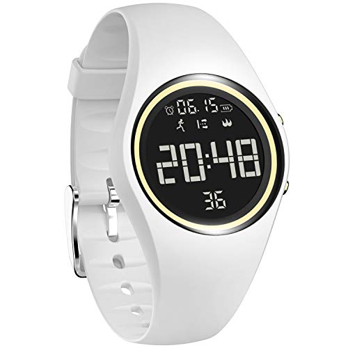 [EnergyPower] バイブ内蔵アラーム腕時計 IP68防水防塵 スポーツウォッチ バックライト サイレント目覚..