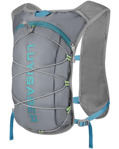 [mokzer]ランニングバッグ 140g超軽量 ランニングリュック トレイルラン マラソン ジョギング サイクリ..