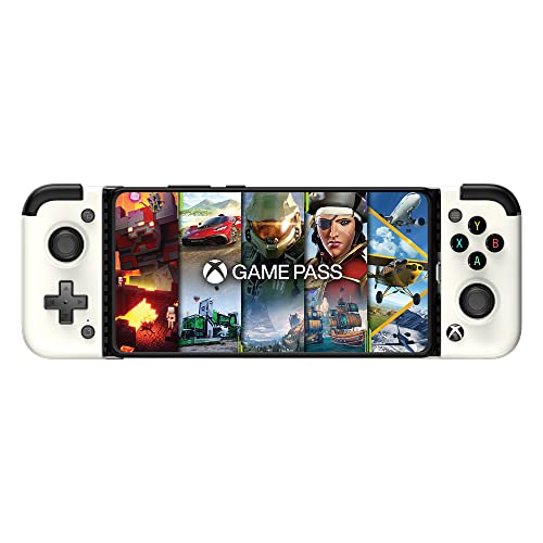 GameSir X2 Pro-Xbox モバイル ゲーム コントローラー Android Type-C 用ゲームパッド xCloud, Stadia, Luna, Apex, Diablo Immortal 対応 スマホコントローラー 1 か月 Xbox Game Pass Ultimate無料(100-179mm) (White) GameSir X2 Pro-Xbox モバイル ゲーム コントローラー Android Type-C 用ゲームパッド xCloud, Stadia, Luna, Apex, Diablo Immortal 対応 スマホコントローラー 1 か月 Xbox Game Pass Ultimate無料(100-179mm) (White)