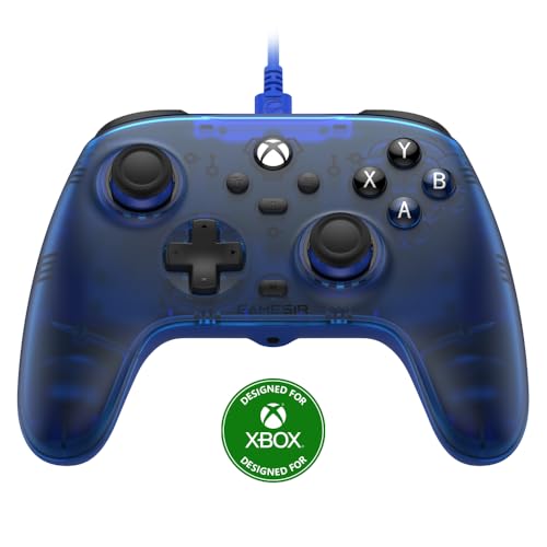 GameSir T7 有線ゲームコントローラー Xbox One/Xbox SeriesX|S/PC/Steam用有線ゲームパッド ホール効果スティックとトリガー搭載 4つの振動モーター付き多機能ゲームパッド (ブルー) GameSir T7 有線ゲームコントローラー Xbox One/Xbox SeriesX|S/PC/Steam用有線ゲームパッド ホール効果スティックとトリガー搭載 4つの振動モーター付き多機能ゲームパッド (ブルー)