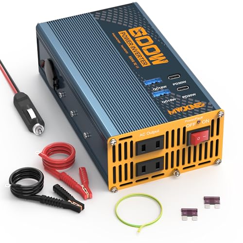 【QC3.0快速充電&7ポート】MWXNE 300W インバーター シガーソケット コンセント カーインバーター 12v ..