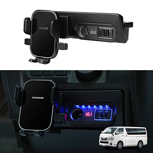 Mixsuper トヨタ ハイエース レジアスエース 200系 増設電源ユニット 増設用キット 分配器 USB QC3.0x2..