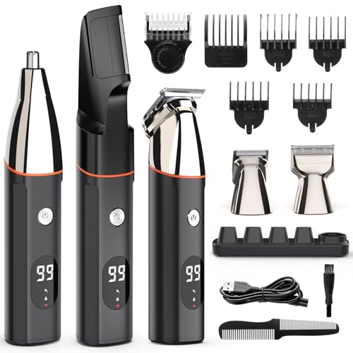 Beedove ボディシェーバー vio シェーバー メンズ 1~12mm長さ調整【1台5ヘッド&2充電方法&磁気式】むだ..