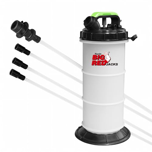 BIG RED オイルチェンジャー 上抜き オイル吸引ポンプ 手動 6L エアー式 軽量ポータブルタイプ オイル..