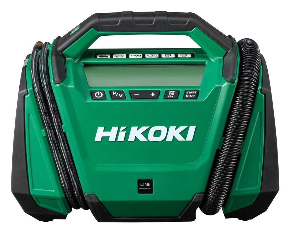 HiKOKI(ハイコーキ) 18V 空気入れ UP18DA 充電式 最高圧力1,100kPa 蓄電池・充電器別売 UP18DA(NN)