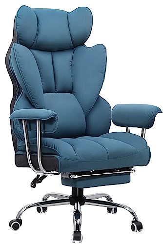 楽天櫻屋オンライン楽天市場店GTRACING ゲーミングチェア ファブリック オットマン 椅子 イス テレワーク 腰痛対策 pcチェア デスクチェア 蒸れない ソファーの座り心地 【ふわふわPP綿採用】 【安心の非再生ウレタン採用】【ポケットコイル採用】 分区サポート 肉厚クッション